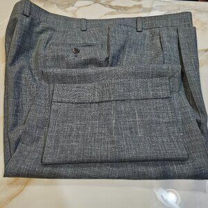 LkNw Jack Victor 1913 Syd Jerome Wool Silk Linen Pants 45W X 29L
